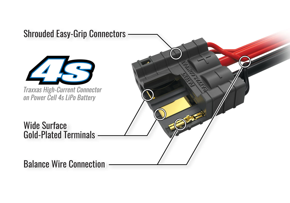 Traxxas 6700mAh 14.8V 4-Cell LiPo Battery (2890X)