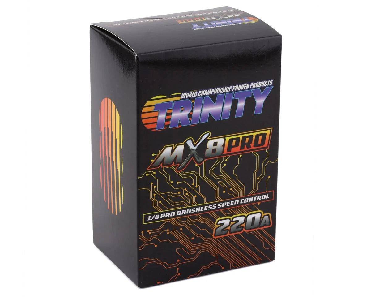 Trinity MX8 1/8 220A Competition Sensored Brushless ESC