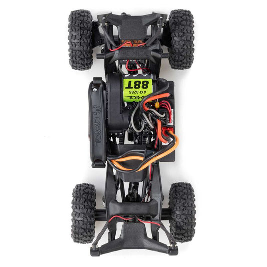 1/30 SCX30 Jeep Wrangler JLU 4X4 RTR Brushed Rock Crawler (Battery & Charger Included)