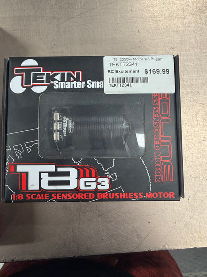 Tekin Redline T8 GEN3 4030 1/8 Buggy Brushless Sensored Motor (2050kV)
